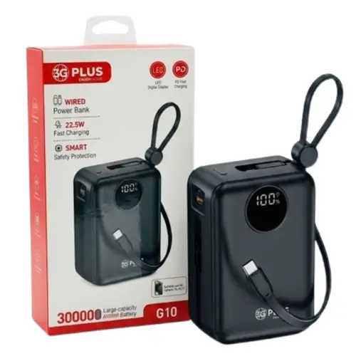 G10 3g Plus Power Bank 30000mah Ultra High Capacity 22 5w Fast Charge image 3