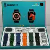 Crown Smart Watch With 7 Straps, 2 Watches (S9 &Amp; Ultra 2), Wireless Charger