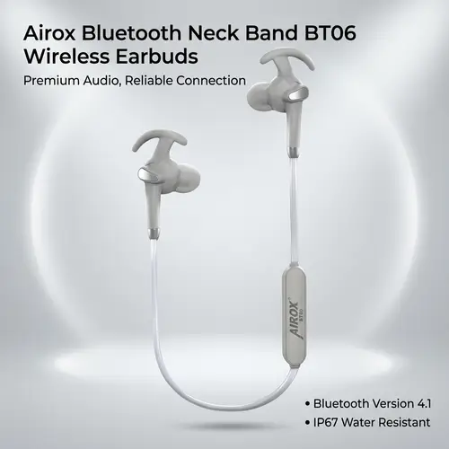 Airox Bluetooth Neck Band Bt06 image 7