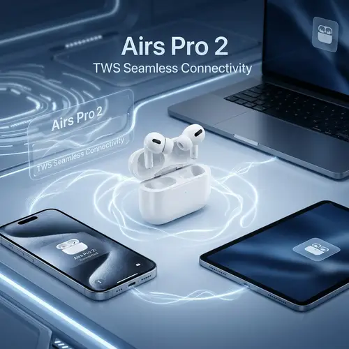 Airs Pro 2 Tws Wireless Earbuds image 3