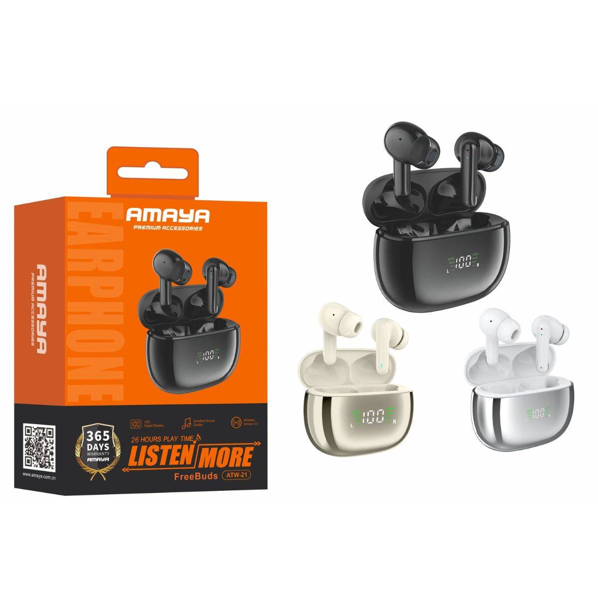 Amaya ATW-21 Earbuds