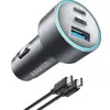 Anker 535 Car Charger 67W With USB-C To USB-C Cable (B2731HA1)