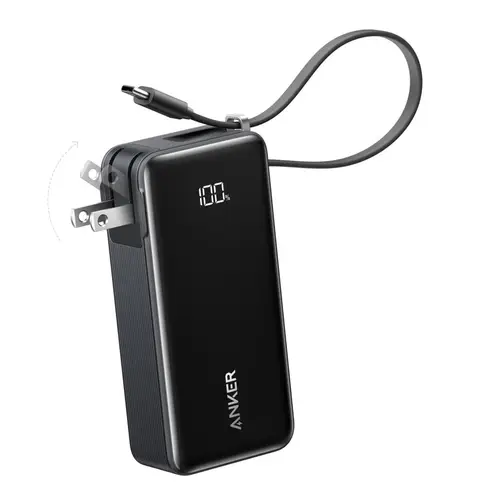 Anker Power Bank Fusion 10000 Mah With Built In Cable A1637h11 image 3