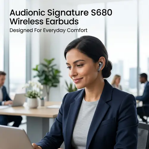 Audionic Signature S680 Wireless Earbuds image 6