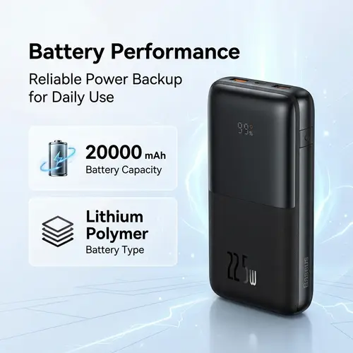 Baseus Bipow Pro 22 5w Power Bank 20000mah image 3