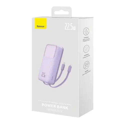 Baseus Comet Series Ppmd020 Fast Charge Power Bank 20000mah 22 5w image 5