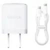 Baseus Palm Fast Charger C+U 20W US With Mini Cable USB-C T0 USB-C 60W