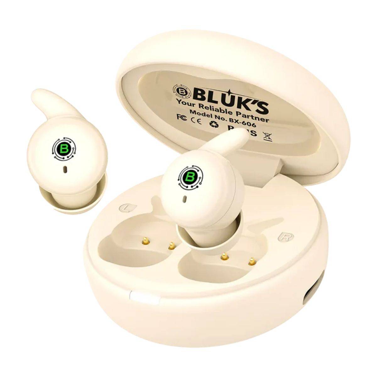 Bluks BX-606 Wireless Bluetooth Earbuds