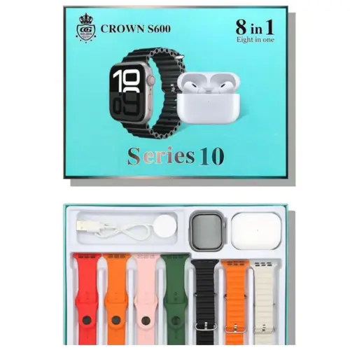 Crown S600 8 In 1 Smart Watch image 5