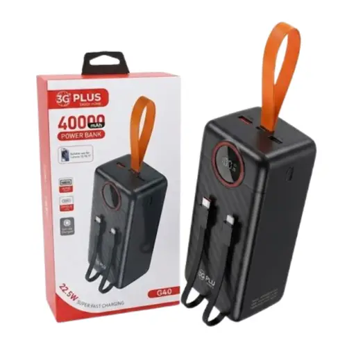 G40 3gplus 22 5w Super Fast Charging 40000mah Power Bank image 3