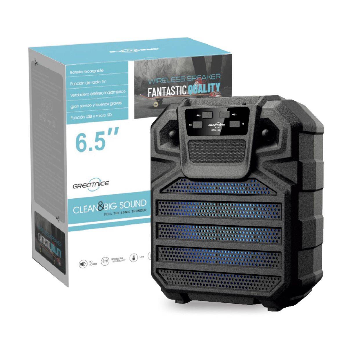 GTS-1397 Portable Bluetooth Speaker