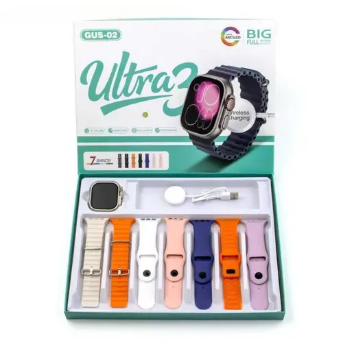 Gus 02 Ultra 3 7 1 Smart Watch image 4