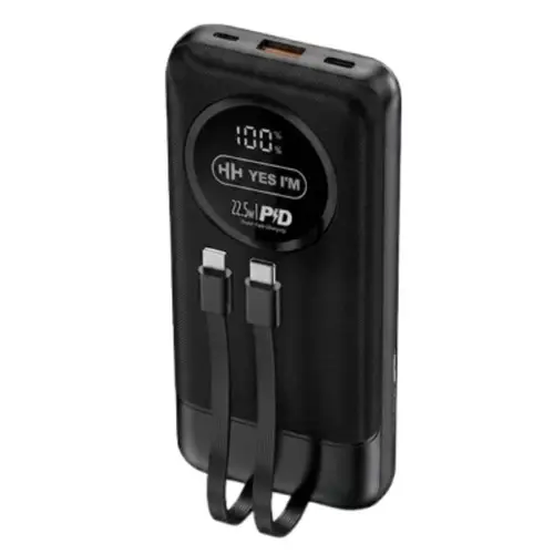 Hpb 066 10000mah Power Bank With Built In Cables image 3