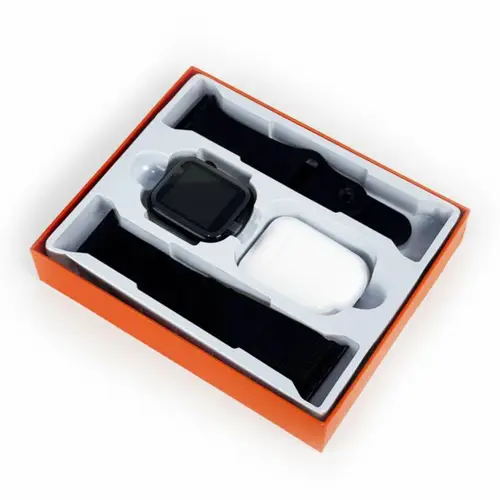 Hr4 Promax Smart Watch With Earbuds image 4