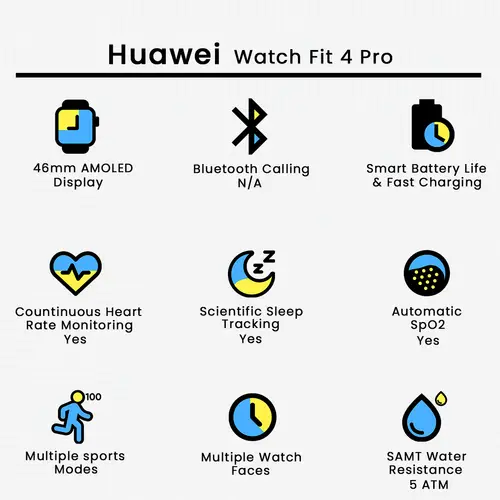 Huawei Watch Fit 4 Pro image 3