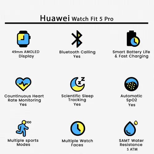 Huawei Watch Fit 5 Pro image 3