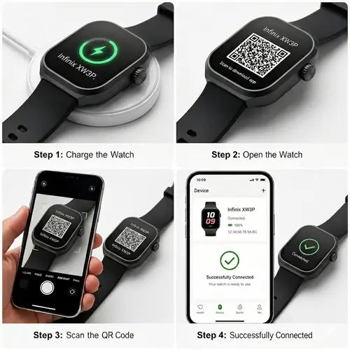 Infinix Xw3p Smart Watch image 9