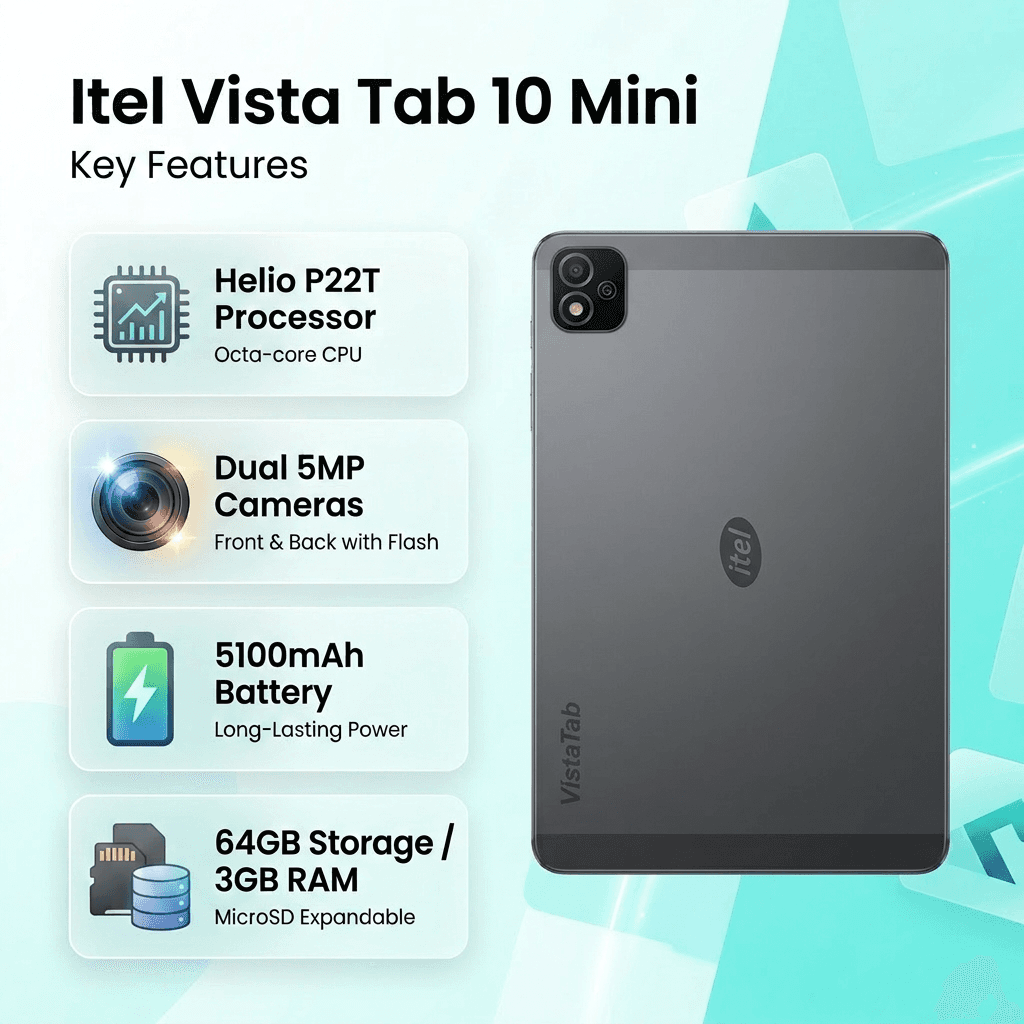 Itel Vista Tab 10 Mini