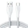 JOYROOM S-UC027A11 3A Nylon Braided Type-C Fast Charging Data Cable