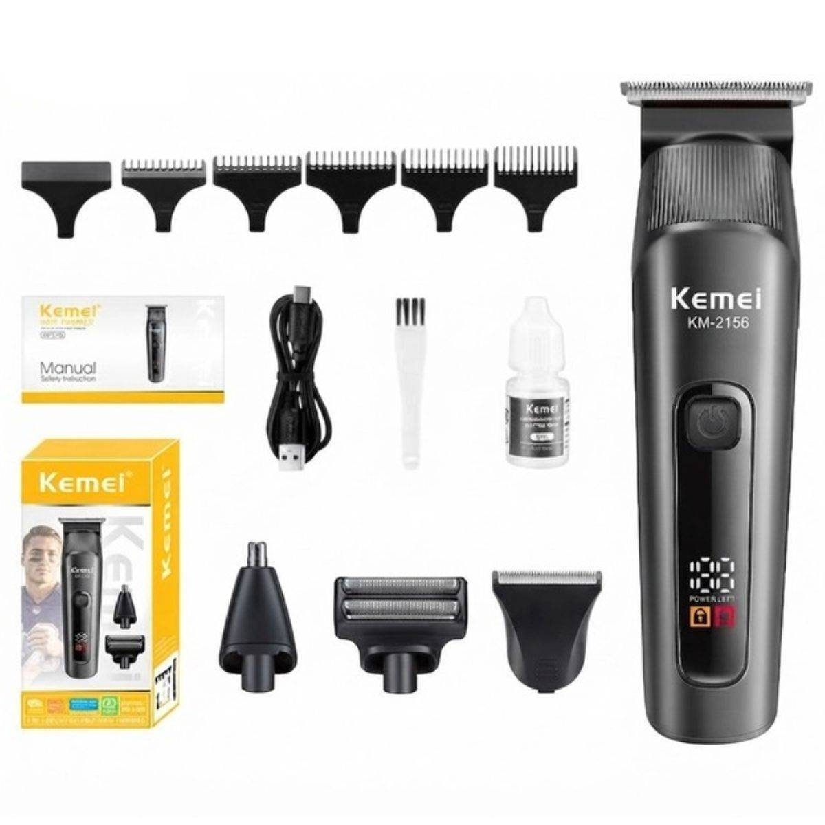 Kemei KM-2156 Professional Hair Clipper For Mens