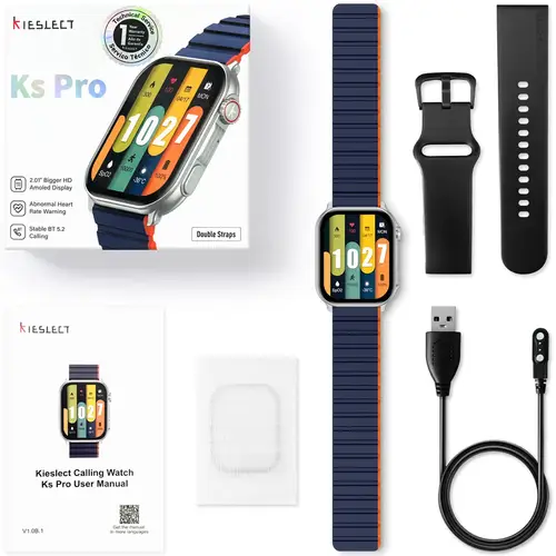 Kieslect Ks Pro Calling Watch With Dual Straps image 6