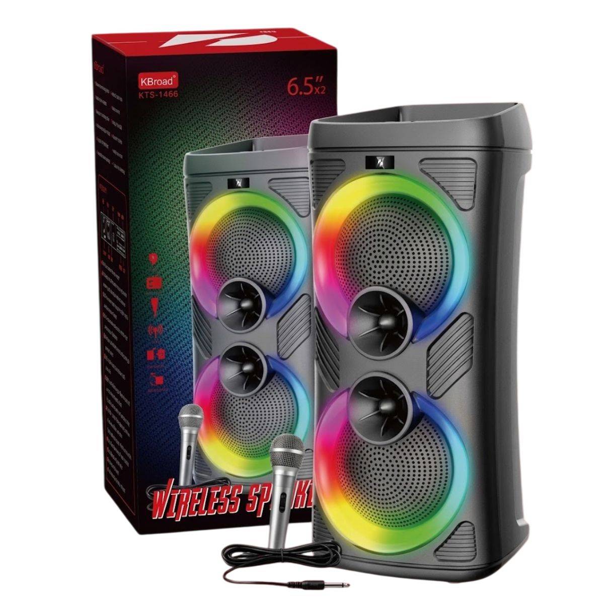 KTS-1860 Bluetooth Speaker With Mic