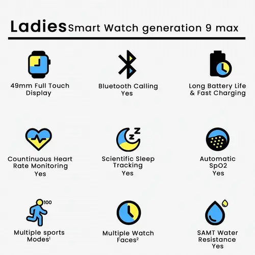 Ladies Smart Watch Generation 9 Max image 3