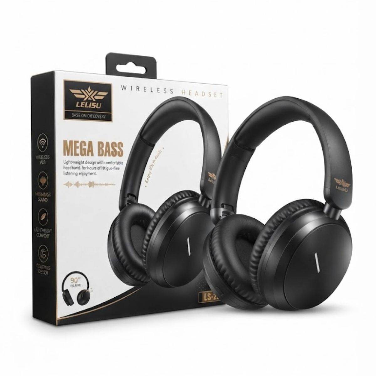 LS-280 Wireless Mega Bass Headphones
