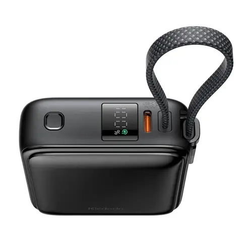 Mcdodo Mc255 22 5w Digital Display 10000mah Mini Power Bank With Built In Cables image 3
