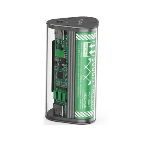 Orashare Ot11 Transparent Mini Powerbank 10000mah 22 5w Super Fast Charge image 3