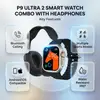 P9 Ultra 2 Smart Watch Combo With Headphones image 15