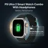 P9 Ultra 2 Smart Watch Combo With Headphones image 18