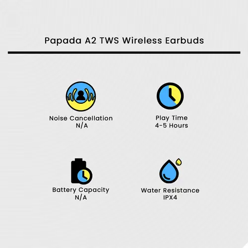 Papada A2 Tws Wireless Earbuds image 3