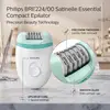 Philips BRE224/00 Satinelle Essential Corded Compact Epilator