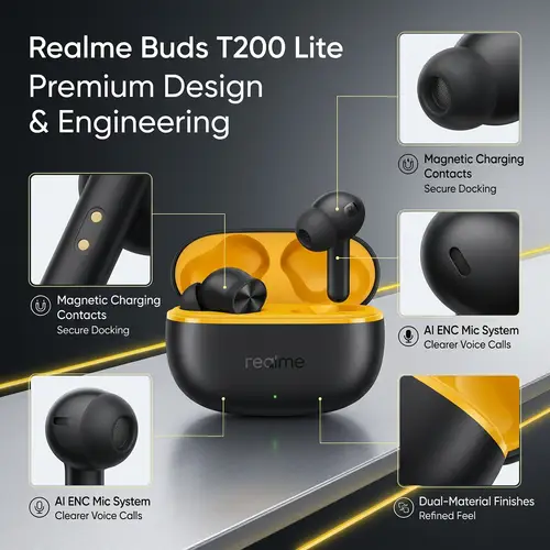 Realme Buds T200 Lite image 5