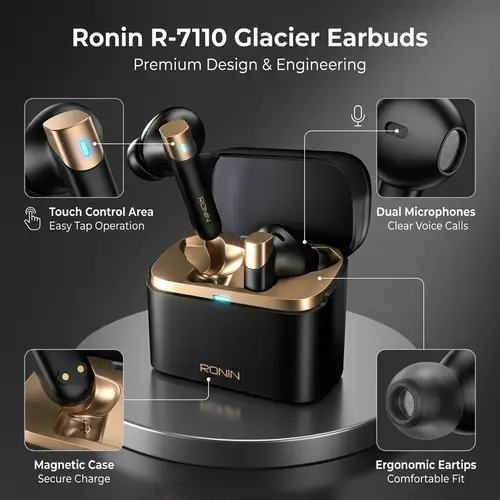 Ronin R 7110 Glacier Earbuds image 5