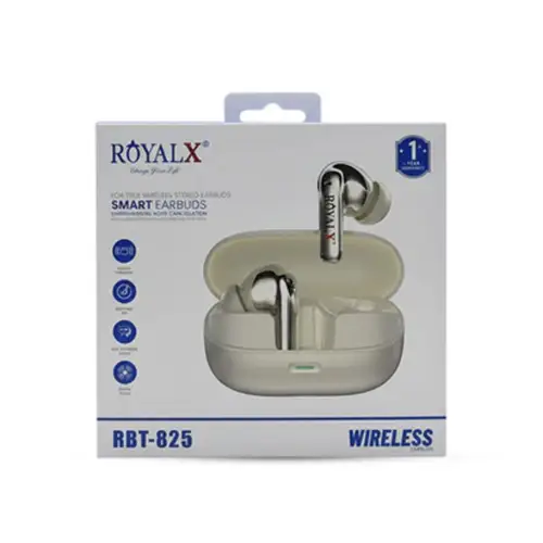 Royalx Rbt 825 Stylish Wireless Earbuds image 4