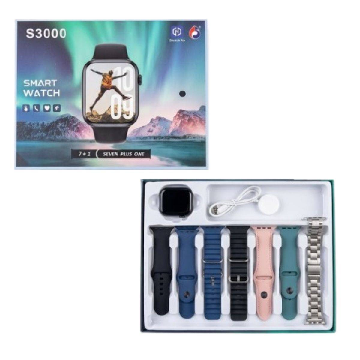 S3000 Series 10 7 in 1 with rolex chain Smart Watch