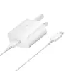 Samsung 3 Pin 25W Travel Adapter With USB-C To USB-C Cable