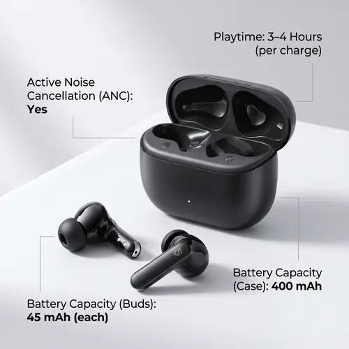 Soundpeats Q3 Pro Anc Wireless Earbuds image 2