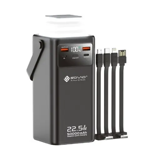 Sovo Armour Spb 656 22 5w Pd 50000 Mah Power Bank image 2