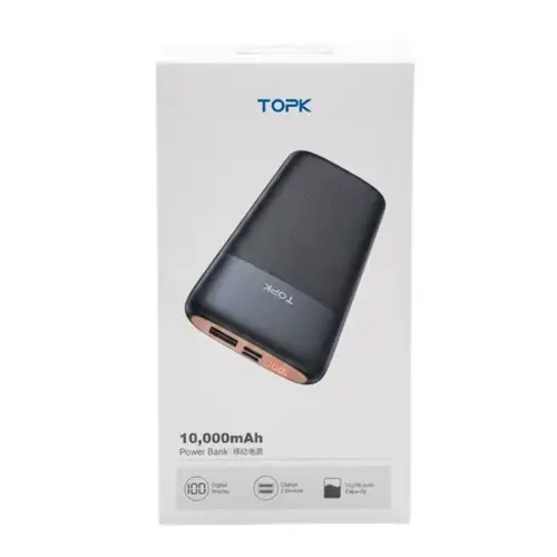 Topk B6 B4 Portable 10000mah With Led Display Powerbank image 4