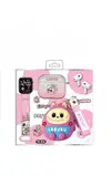 Tws K63a Earbuds Smart Led Band And Labubu Key Chain Gift Set image 4