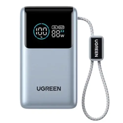 Ugreen Nexode Pb727 10000 Mah 55w Power Bank With Built In Usb C Cable image 3