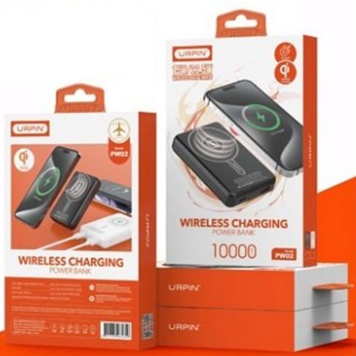 Urpin Urpin PW02 Wireless Power Bank 10000mAh Price in Pakistan 2026 | Priceoye