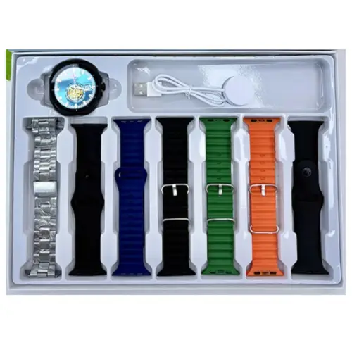 V18 Pro Max 7 In 1 Smart Watch image 4