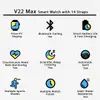V22 Max Smart Watch With 14 Strpas image 5