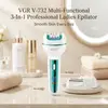 VGR V-732 Multi-Functional 3-In-1 Professional Ladies Epilator