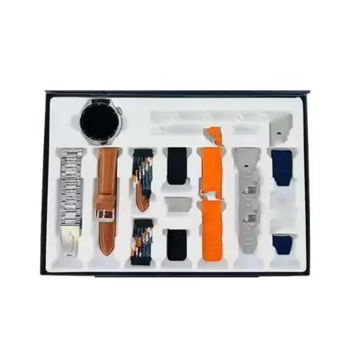 Watch 4 Pro Suit 7 Straps Smart Watch image 4