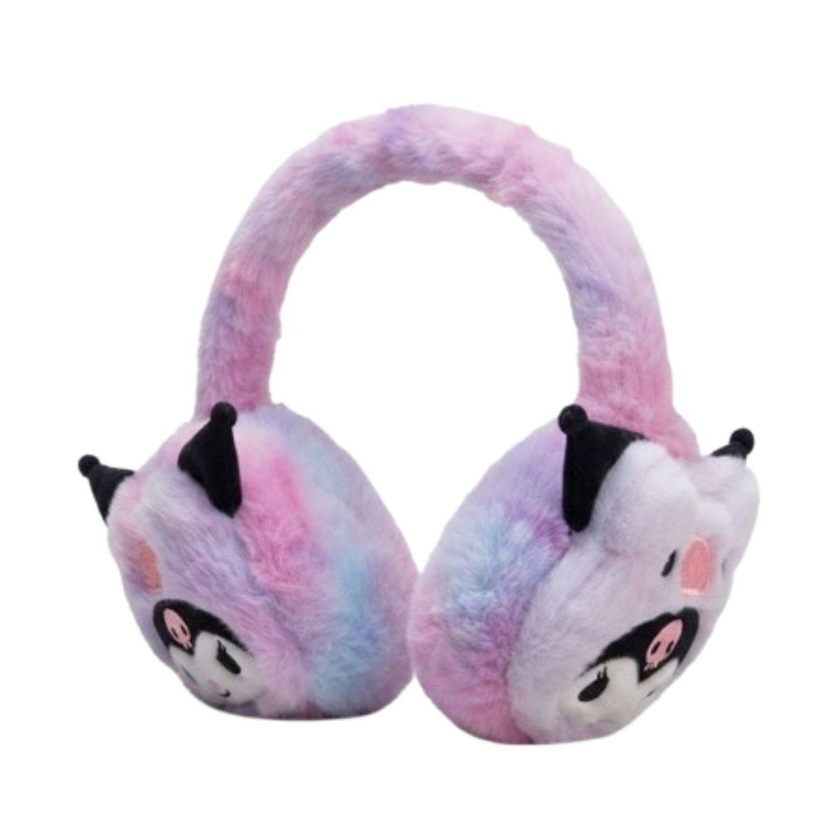 WBk872 Kuromi Plush Wireless Headphone
